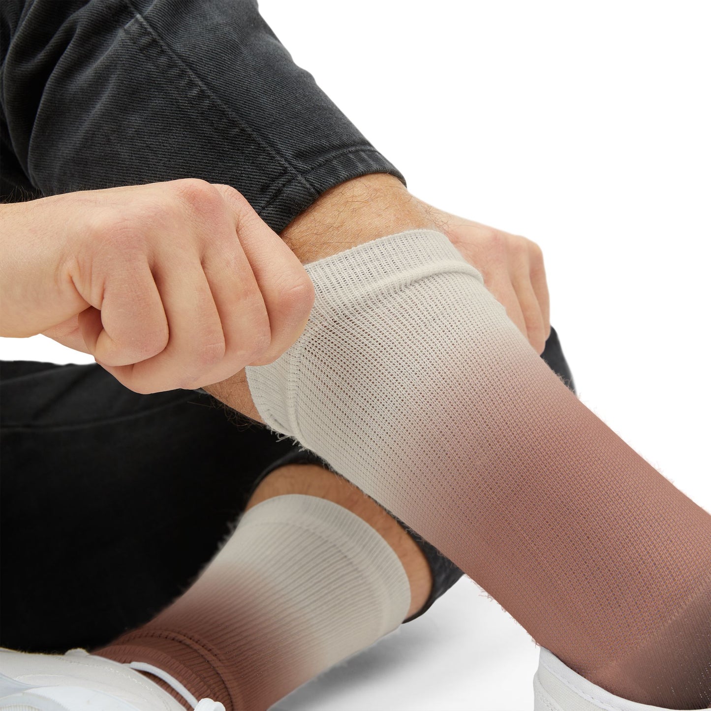 Neutral Ombre Gradient Socks | Sublimation Socks