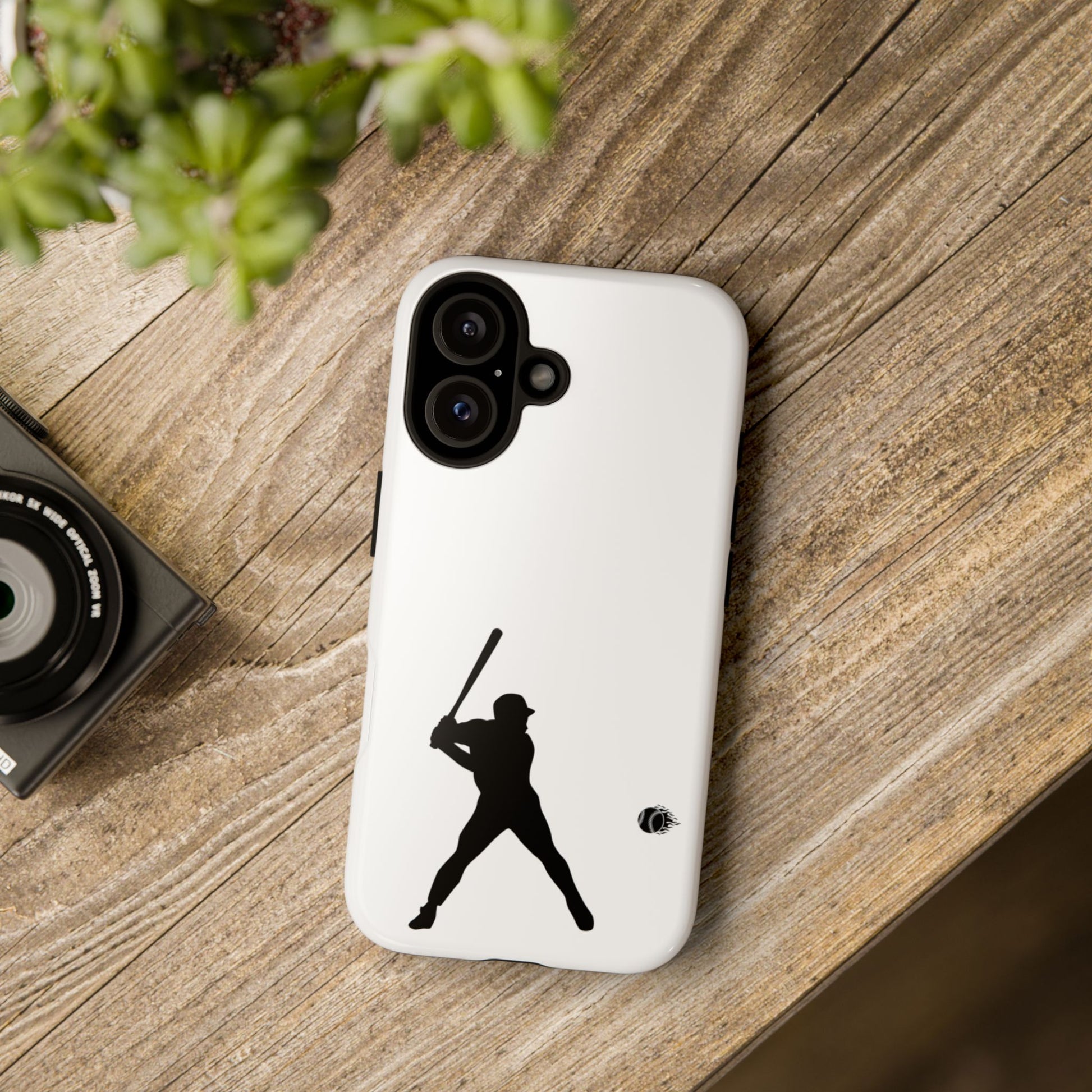 Baseball Phone Case, Sporty Accessories for Fans, Tough Cases, Gift for Athletes, Perfect for Sports Enthusiasts - TRV