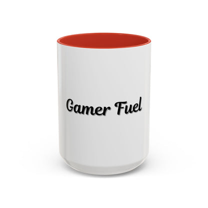 Gamer Fuel Accent Coffee Mug - Perfect for Gamers - TRV