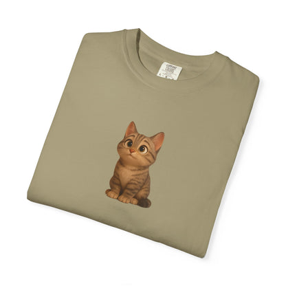 Cute Cat Graphic T-Shirt, Casual Wear, Cat Lover Gift, Everyday Tee, Animal Lover Apparel, Perfect for Birthdays & Holidays - TRV