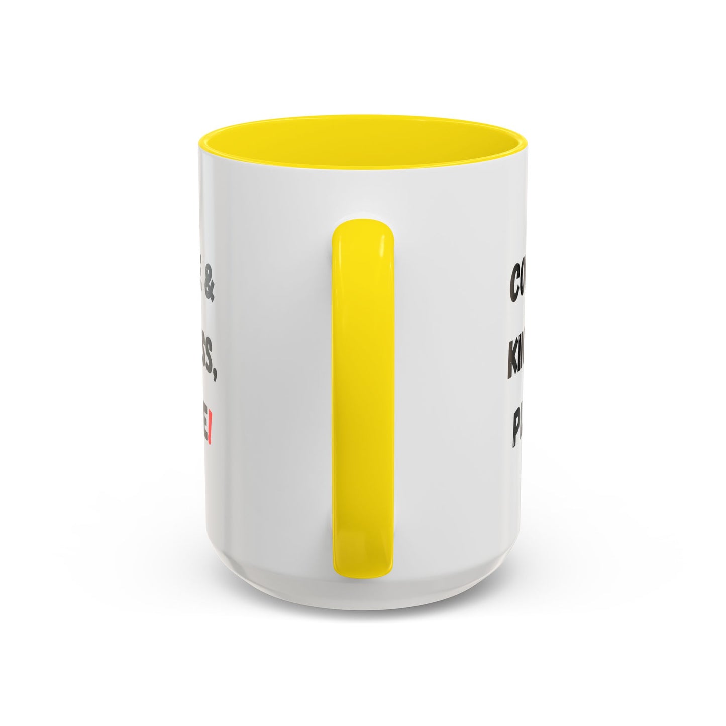 Coffee & Kindness Mug - Inspirational Coffee Cup, Gift for Friends, Office Decor, Encouragement, Morning Motivation