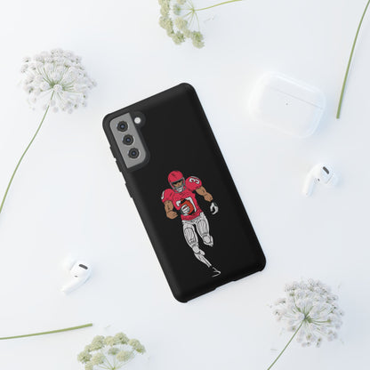 Tough Cases for Football Lovers, Personalized Sports Phone Case, Athletic Gift, Back to School, Custom Phone Cover - TRV