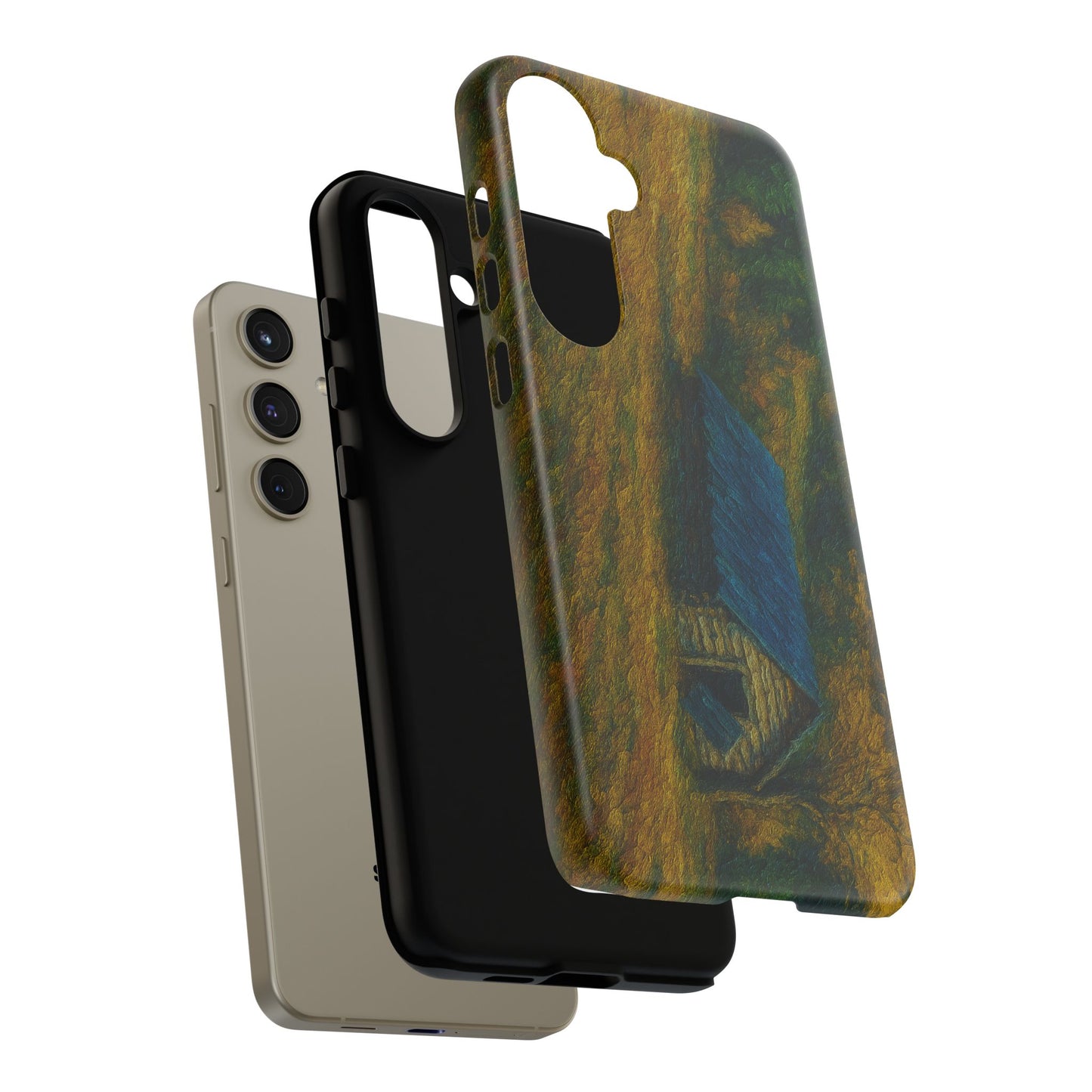 Artistic Phone Case by Tough Cases, Nature-Inspired Phone Protection, Unique Gift for Nature Lovers, Stylish Accessory, Fall Aesthetic - TRV