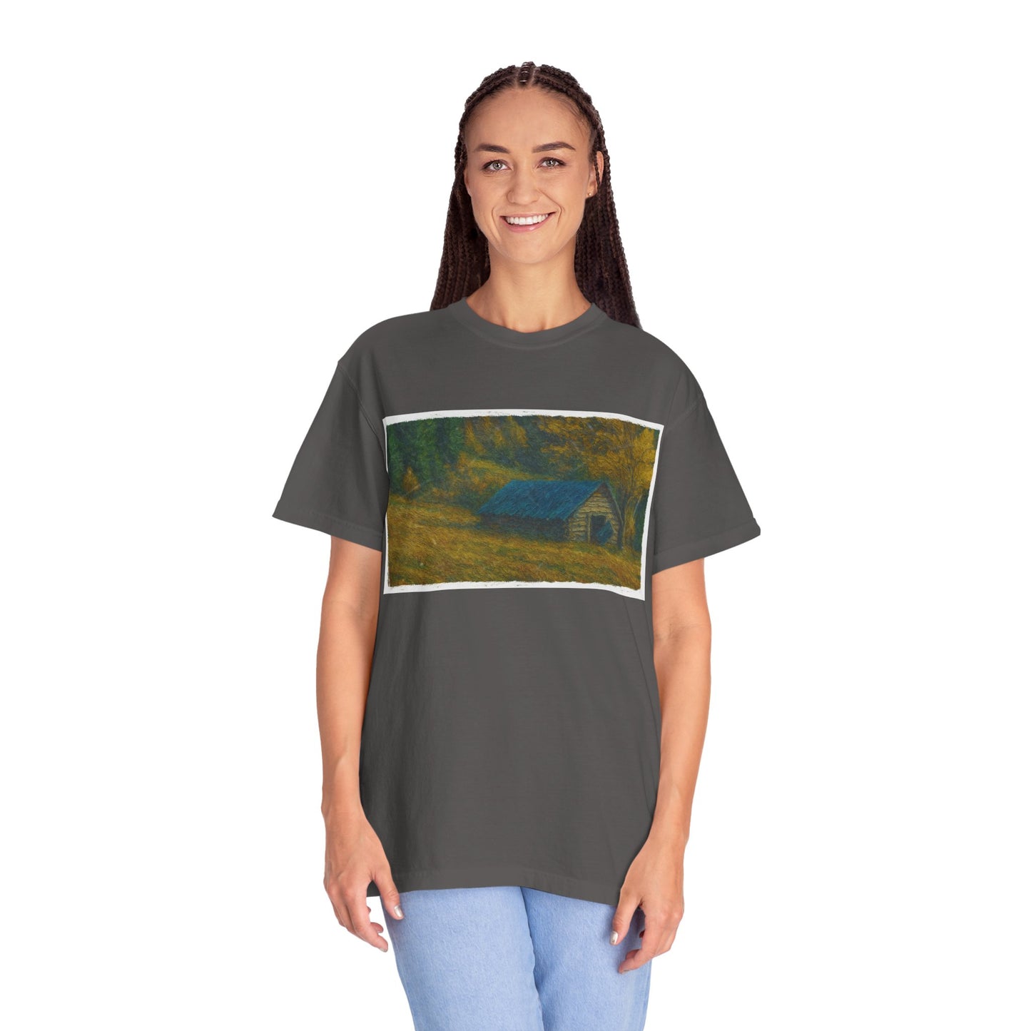 Nature-Inspired Unisex T-Shirt | Cozy Autumn Vibe, Perfect for Casual Outings, Gift for Nature Lovers, Outdoor Adventure Tee, Relaxed Fit - TRV