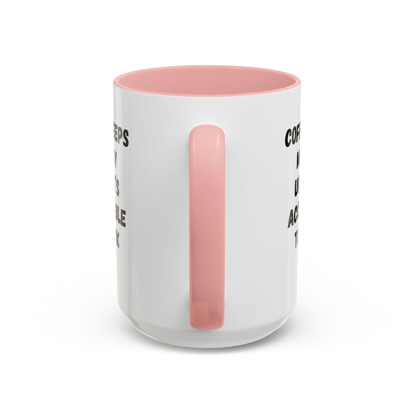 Funny Coffee Mug - "Coffee Keeps Me Busy Until It's Acceptable to Drink Wine" - Great for Mornings, Gifts, Office, Relaxation, Home