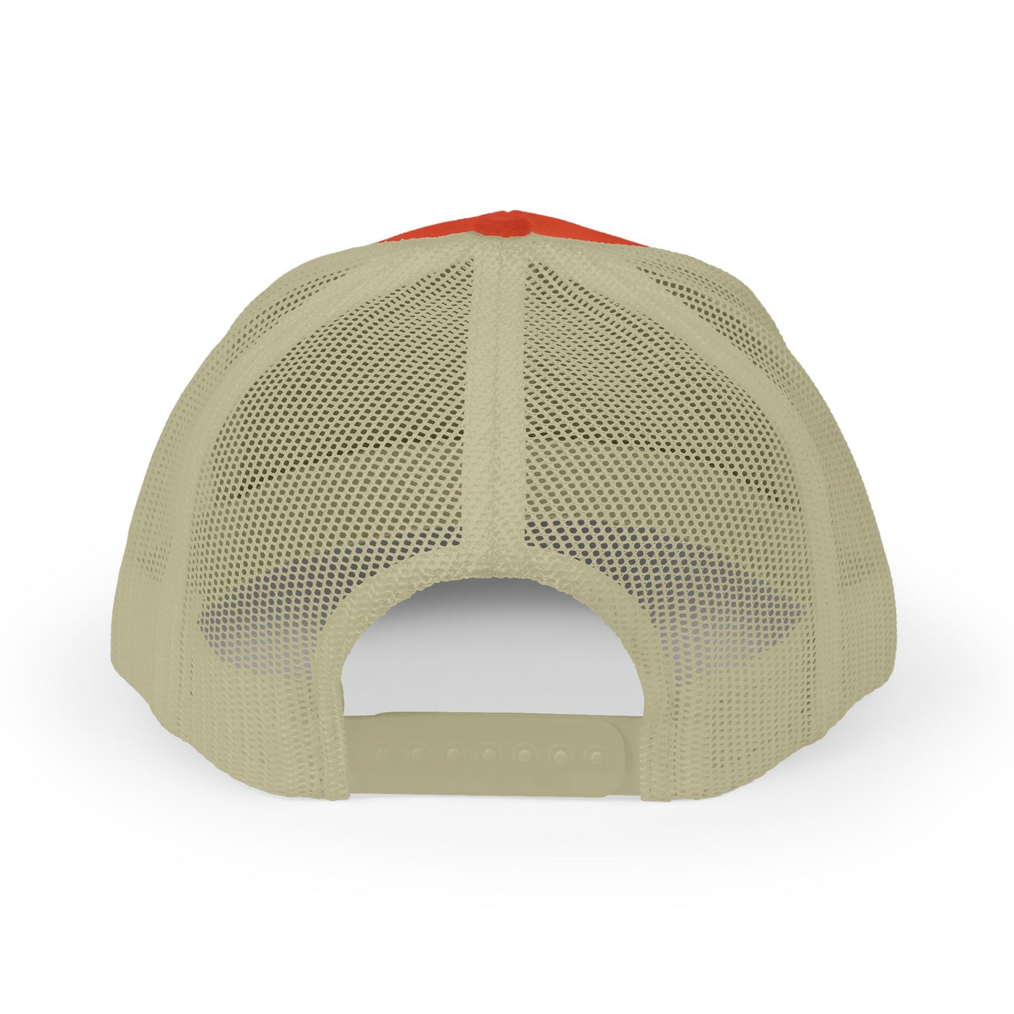 Vintage batter silhouette baseball snapback trucker cap by Printify, featuring a classic design and mesh back for breathability.