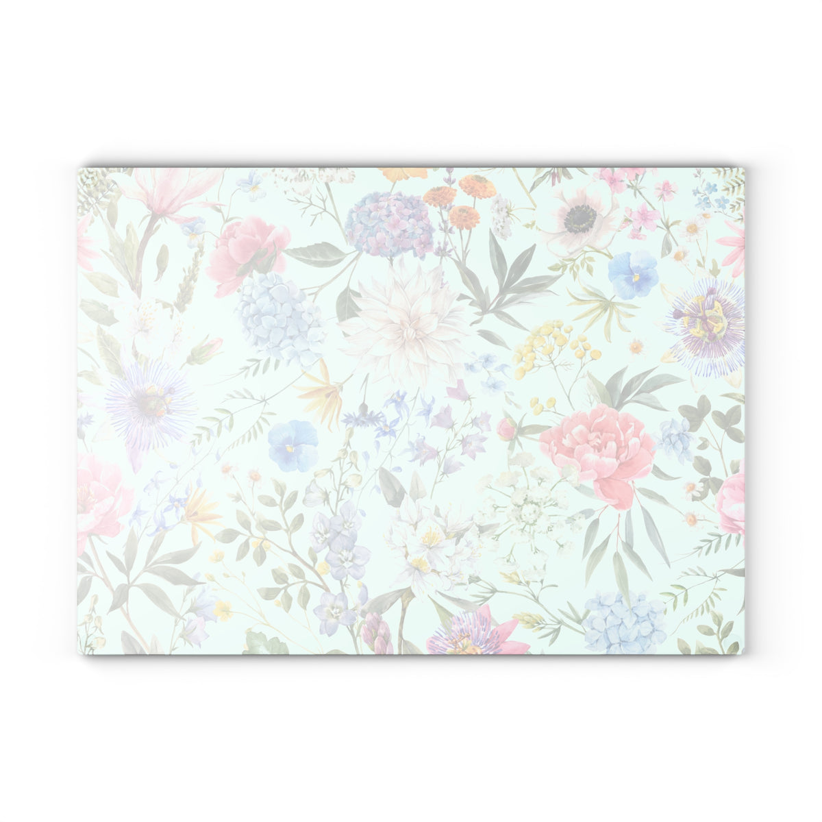 Pastel Garden Floral Glass Cutting Board - view 4