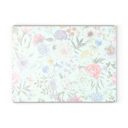 Pastel Garden Floral Glass Cutting Board - view 4