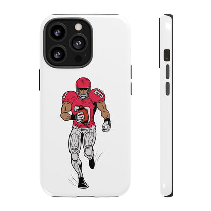Football Player Tough Case, Sports Phone Cover, Athlete Gift, Tough Phone Case, Fall Sports, Football Lover's Accessory - TRV
