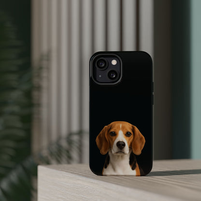 Beagle Photo Magnetic Impact Phone Case — Shockproof, Slim Protective Cover