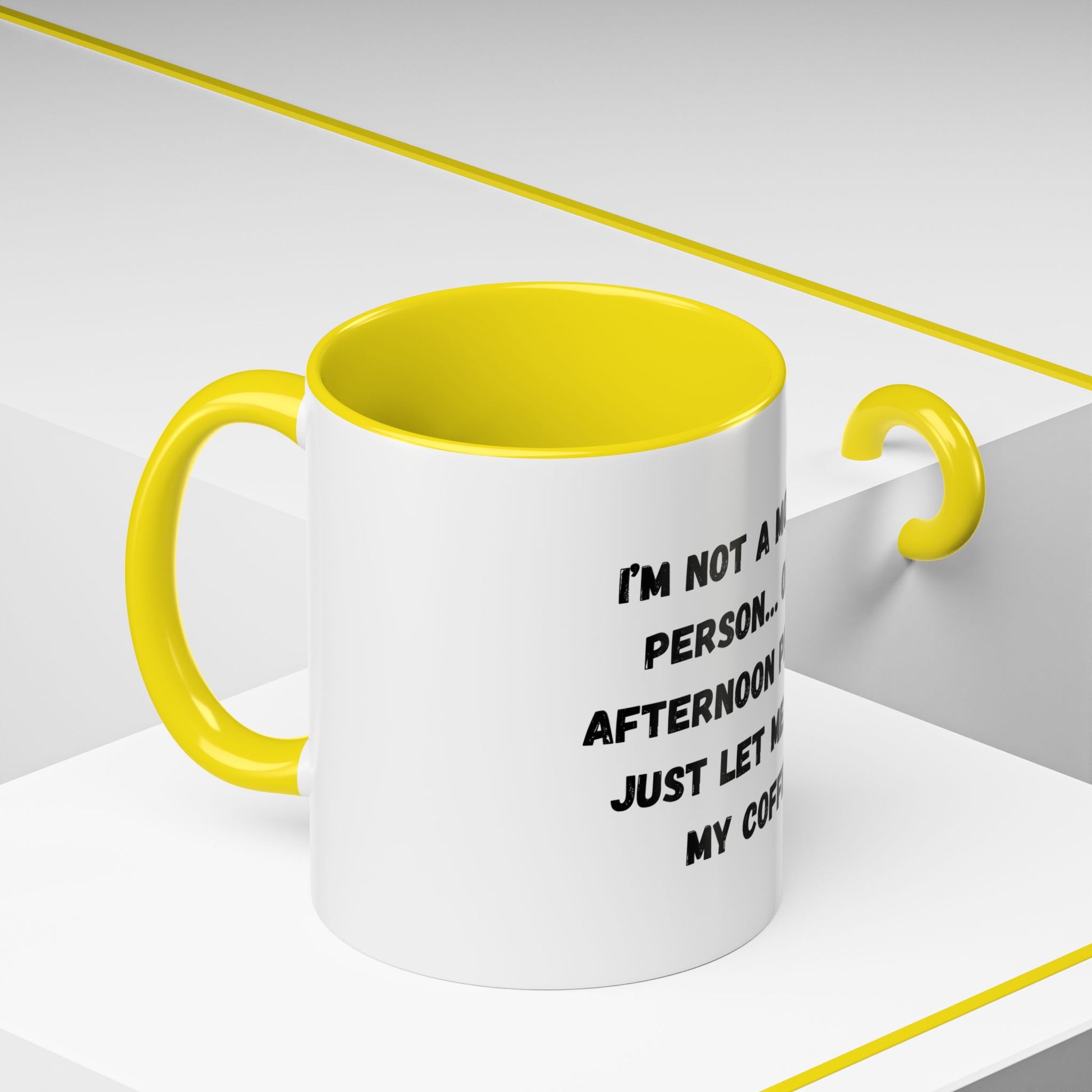 Funny Coffee Mug - "I'm Not a Morning Person" - 11oz & 15oz - TRV