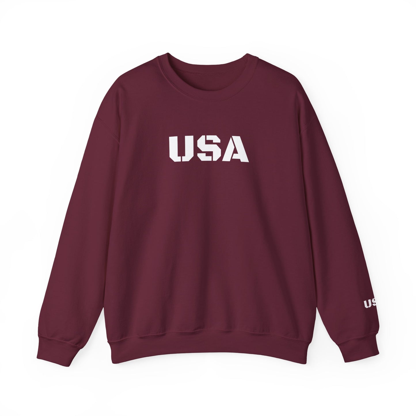 Cozy USA Unisex Crewneck Sweatshirt | Perfect Layering Piece for Every Season | Great Gift for Him/Her | Trendy Style for Casual Outings