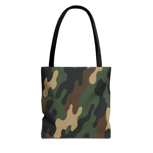 Stylish Camouflage Tote Bag, Reusable Shopping Bag, Beach Tote, Casual Carry-All, Gift for Him or Her - TRV