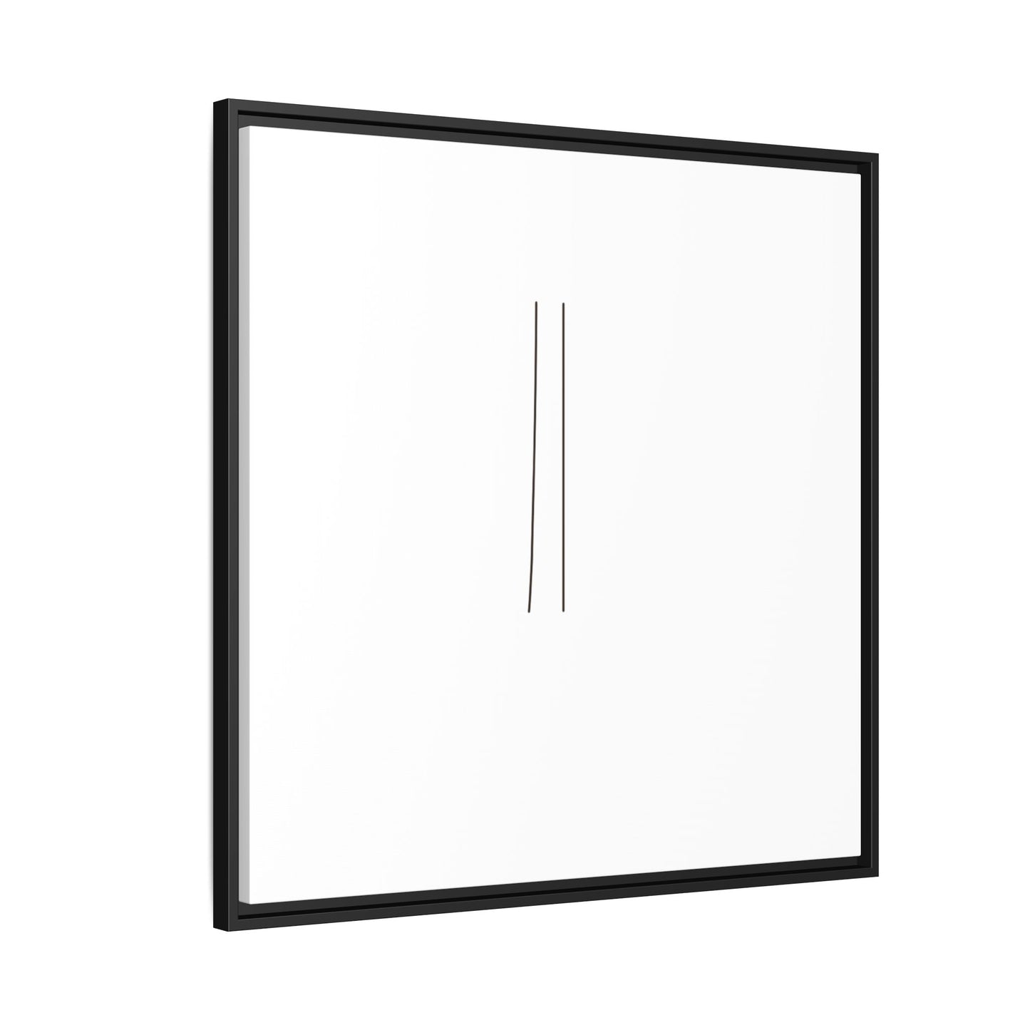 Minimal Line Art | Matte Canvas Framed