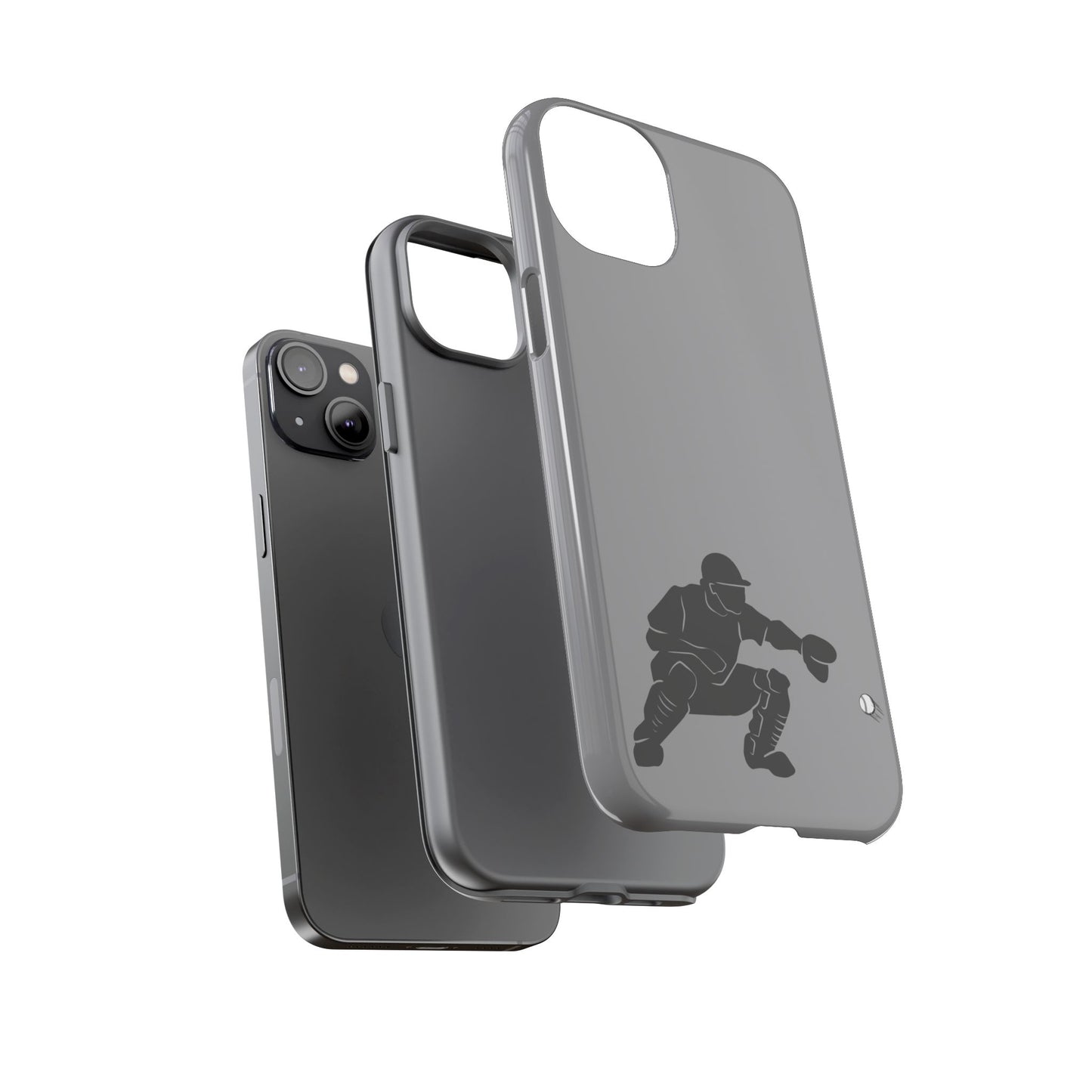 Baseball Catcher Phone Case - Tough Cases, Sports Phone Cover, Great for Athletes, Perfect Gift for Baseball Lovers, Unique Cell Phone Design - TRV