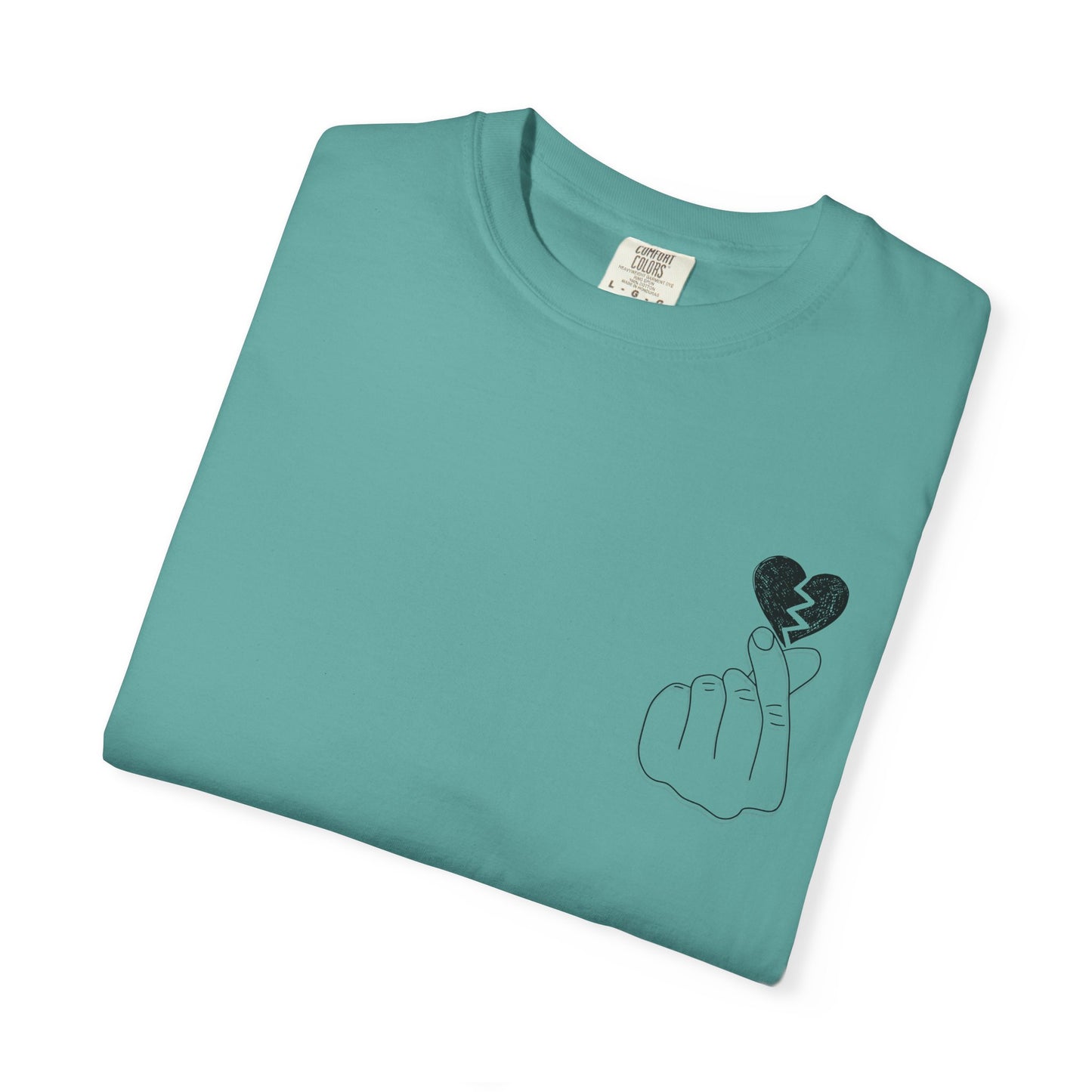 Heartbreak Unisex Garment-Dyed T-Shirt - Trendy Casual Tee for Self-Expression