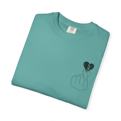 Heartbreak Unisex Garment-Dyed T-Shirt - Trendy Casual Tee for Self-Expression