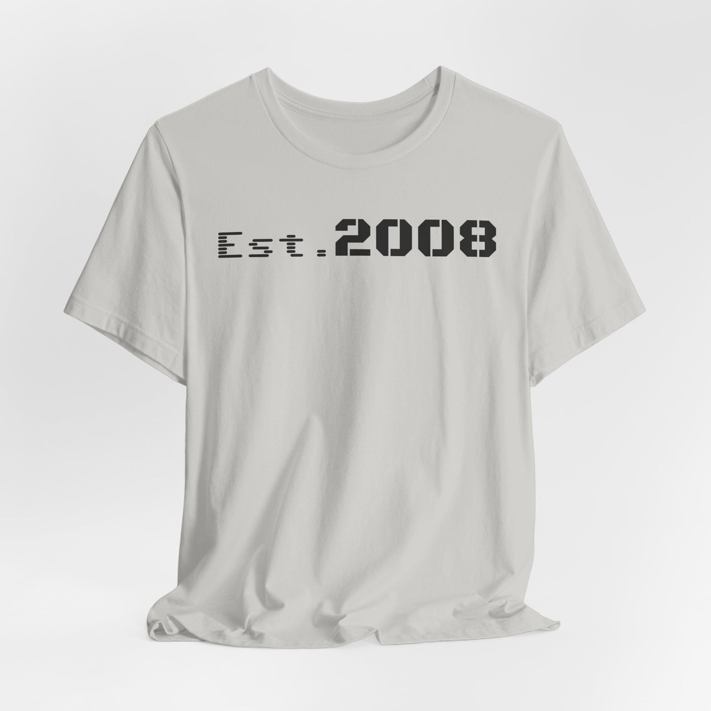 Est. 2008 Unisex Tee, Cool Vintage T-Shirt, Casual Gift, Birthday Apparel, Nostalgic Fashion