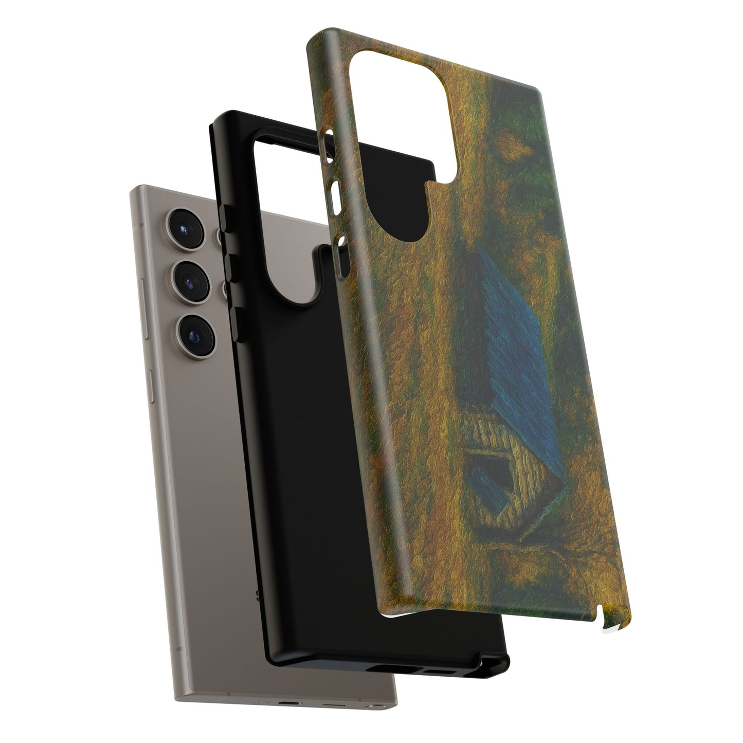 Artistic Phone Case by Tough Cases, Nature-Inspired Phone Protection, Unique Gift for Nature Lovers, Stylish Accessory, Fall Aesthetic - TRV