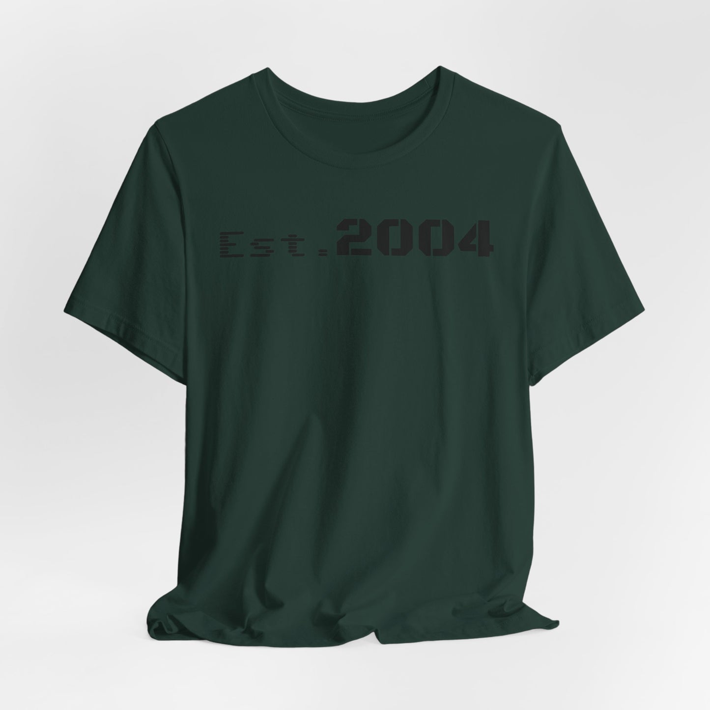 Est. 2004 Unisex Jersey Tee - Vintage Style Graphic Shirt, Casual Wear, Gift for Birthdays, Anniversaries, Celebrations