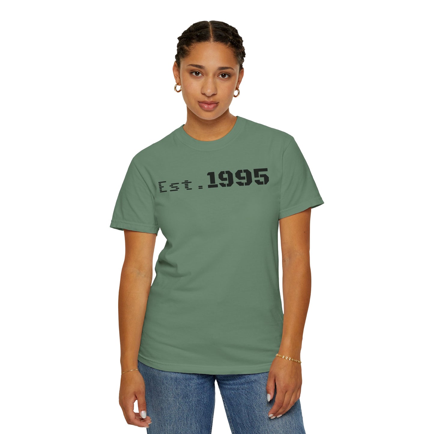 Vintage Est. 1995 T-Shirt, Retro Unisex Tee, Perfect Gift for Birthdays, Casual Wear, Nostalgic Apparel - TRV
