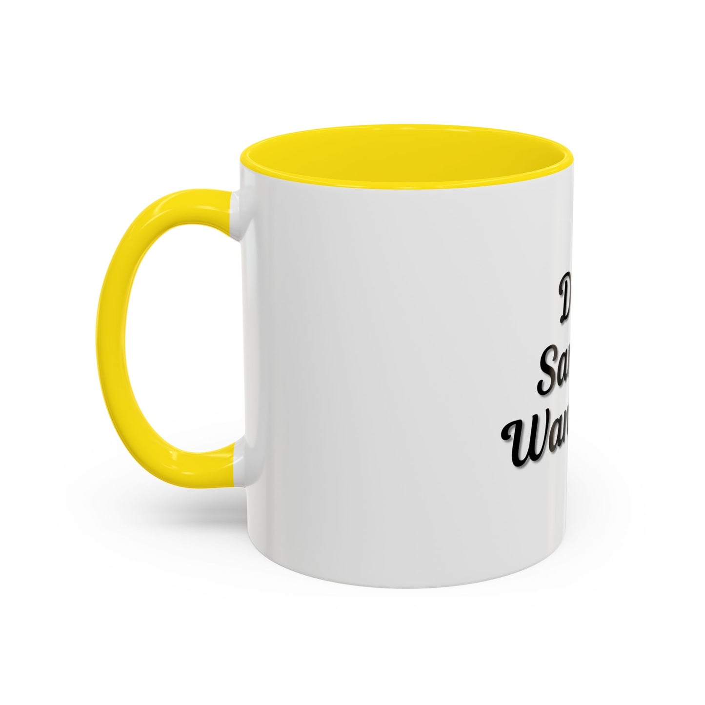 Dear Santa Accent Coffee Mug - Fun Holiday Mug for Christmas Enthusiasts - TRV