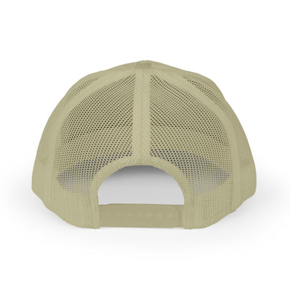 Vintage baseball snapback trucker cap with batter silhouette, branded by Printify, featuring a classic curved brim and adjustable fit.