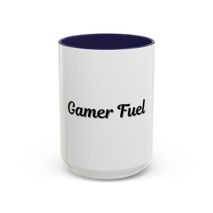 Gamer Fuel Accent Coffee Mug - Perfect for Gamers - TRV