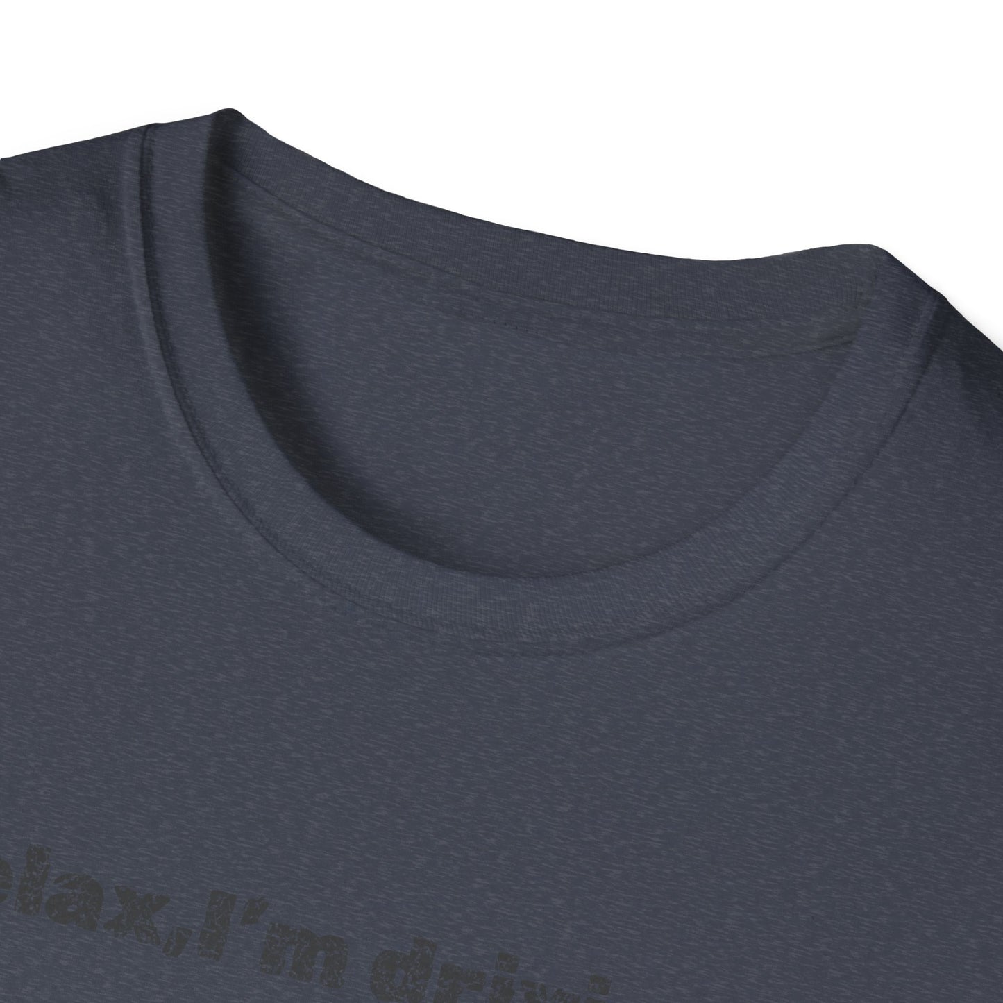 Relaxed UFO Driver T-Shirt, Funny Shirt, Unisex Graphic Tee, Gift for Space Lovers, Casual Wear, Alien Theme Humor