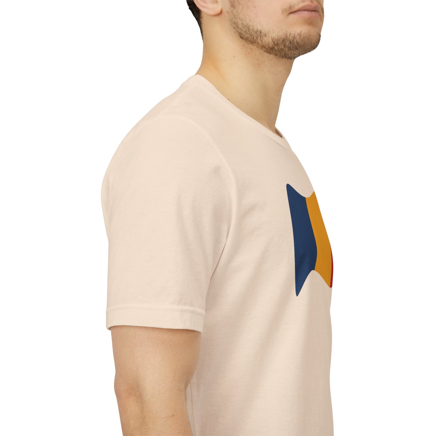 Romanian Flag Unisex Short Sleeve Tee, Casual Shirt, Travel T-Shirt, Gift for Romanians, Summer Outfit, Everyday Wear