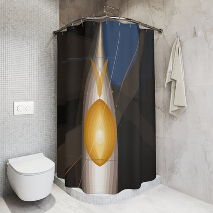 Abstract Shower Curtains