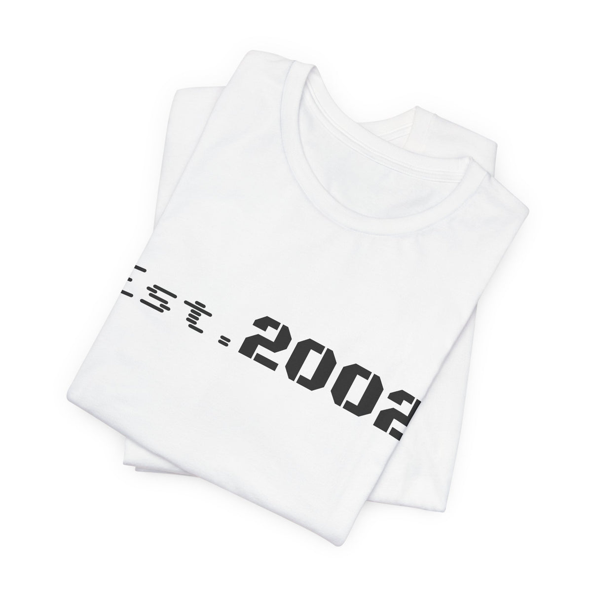 Vintage Est. 2002 T-Shirt by Printify featuring retro design and anniversary graphics on a classic casual tee.