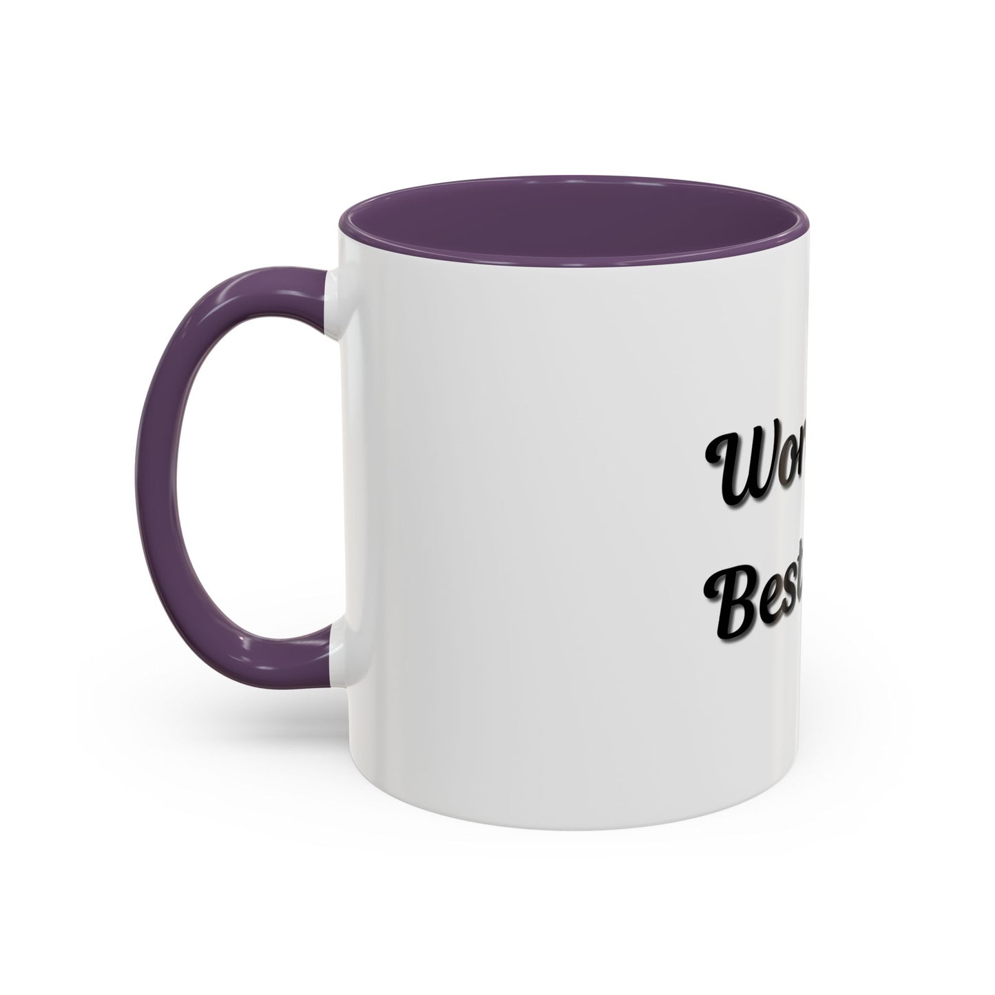 World's Best Dad Accent Coffee Mug - Perfect Gift for Father's Day - TRV