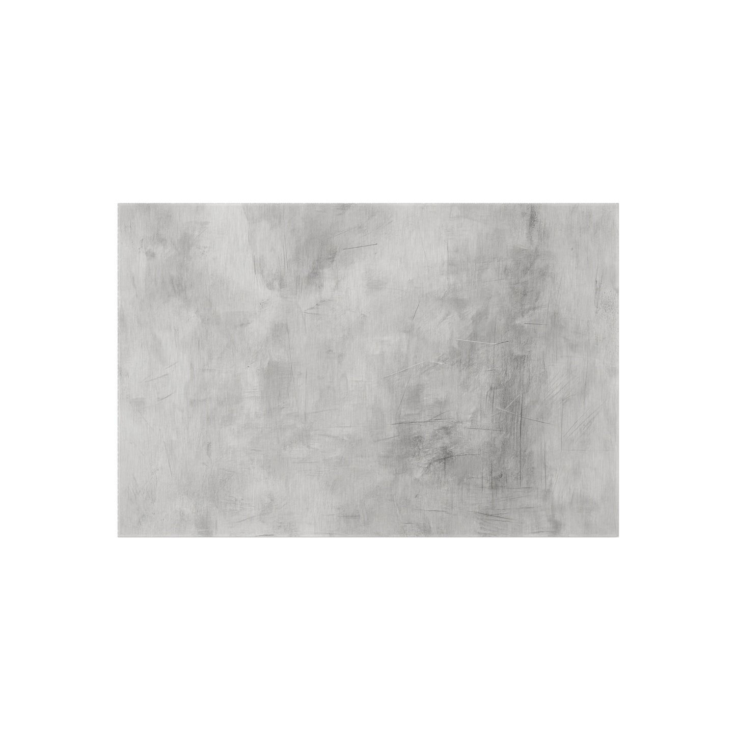Modern gray outdoor rug by Printify, suitable for patios and decks, featuring a durable indoor-outdoor flooring design.