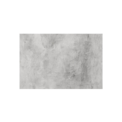 Modern gray outdoor rug by Printify, suitable for patios and decks, featuring a durable indoor-outdoor flooring design.