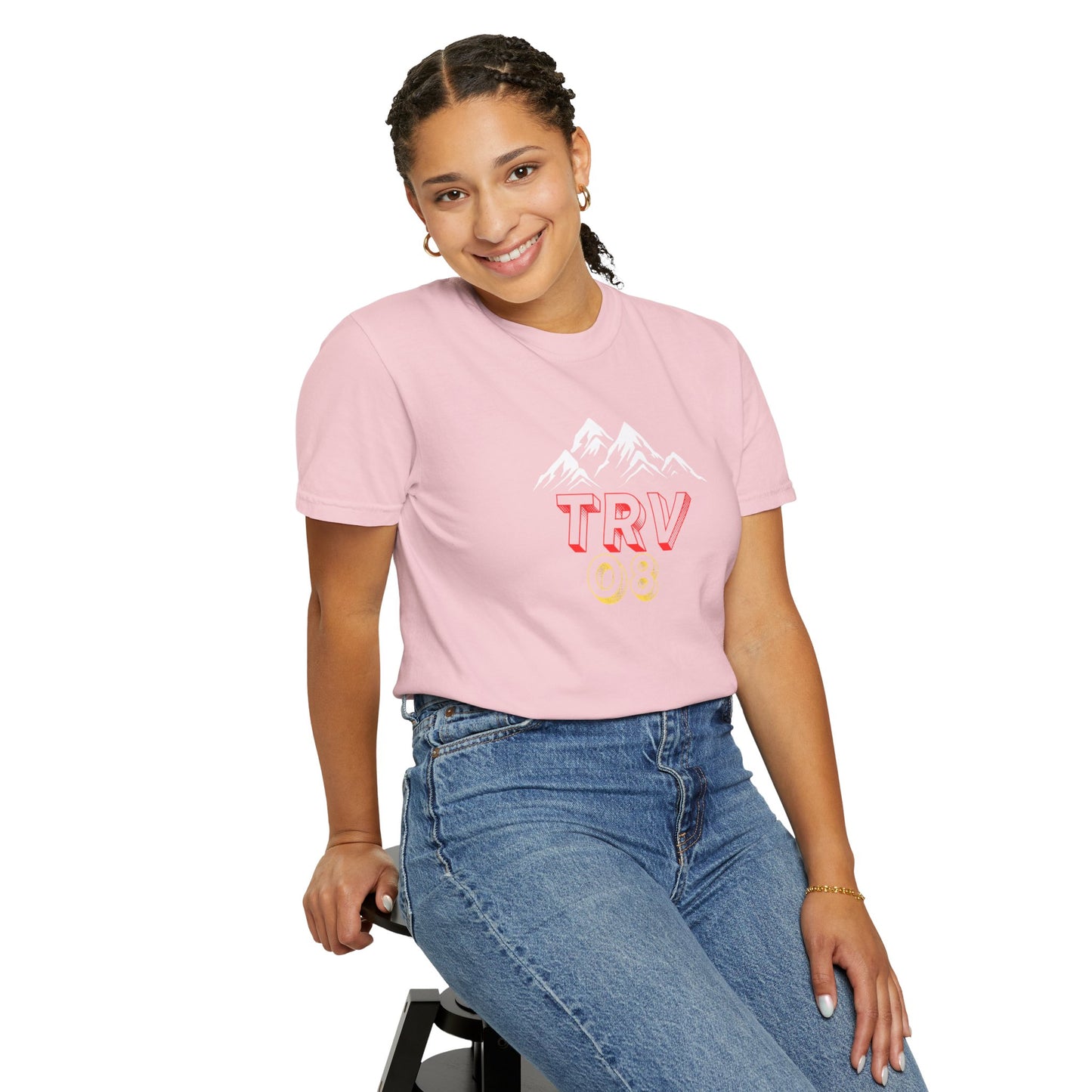 TRV08 Logo Tee | Unisex Garment-Dyed T-Shirt