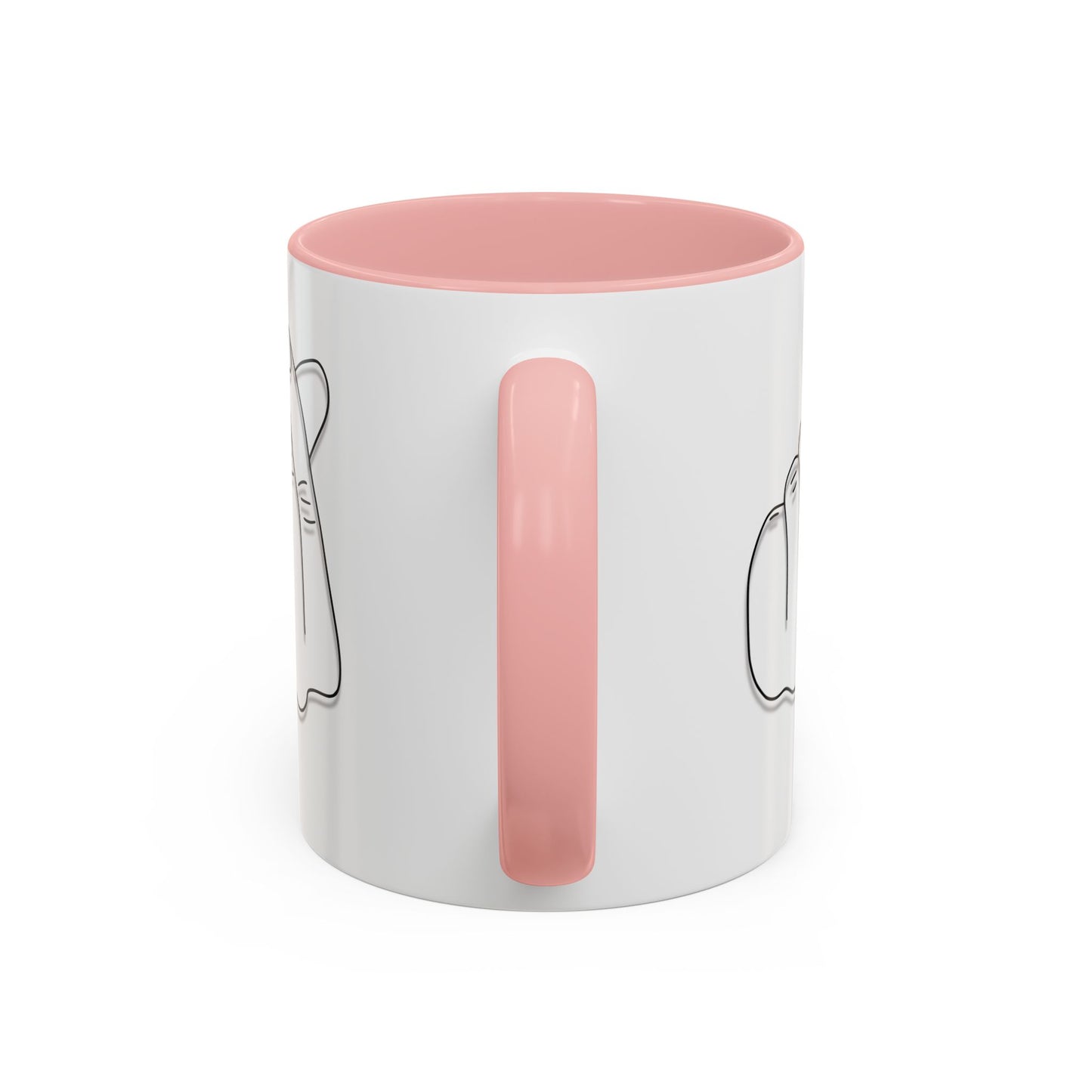 K-Pop Accent Mug - Love Gesture Design (11oz, 15oz), Korean Pop Coffee Cup, K-Pop Lover Gift, Cute Drinkware, Unique Mug