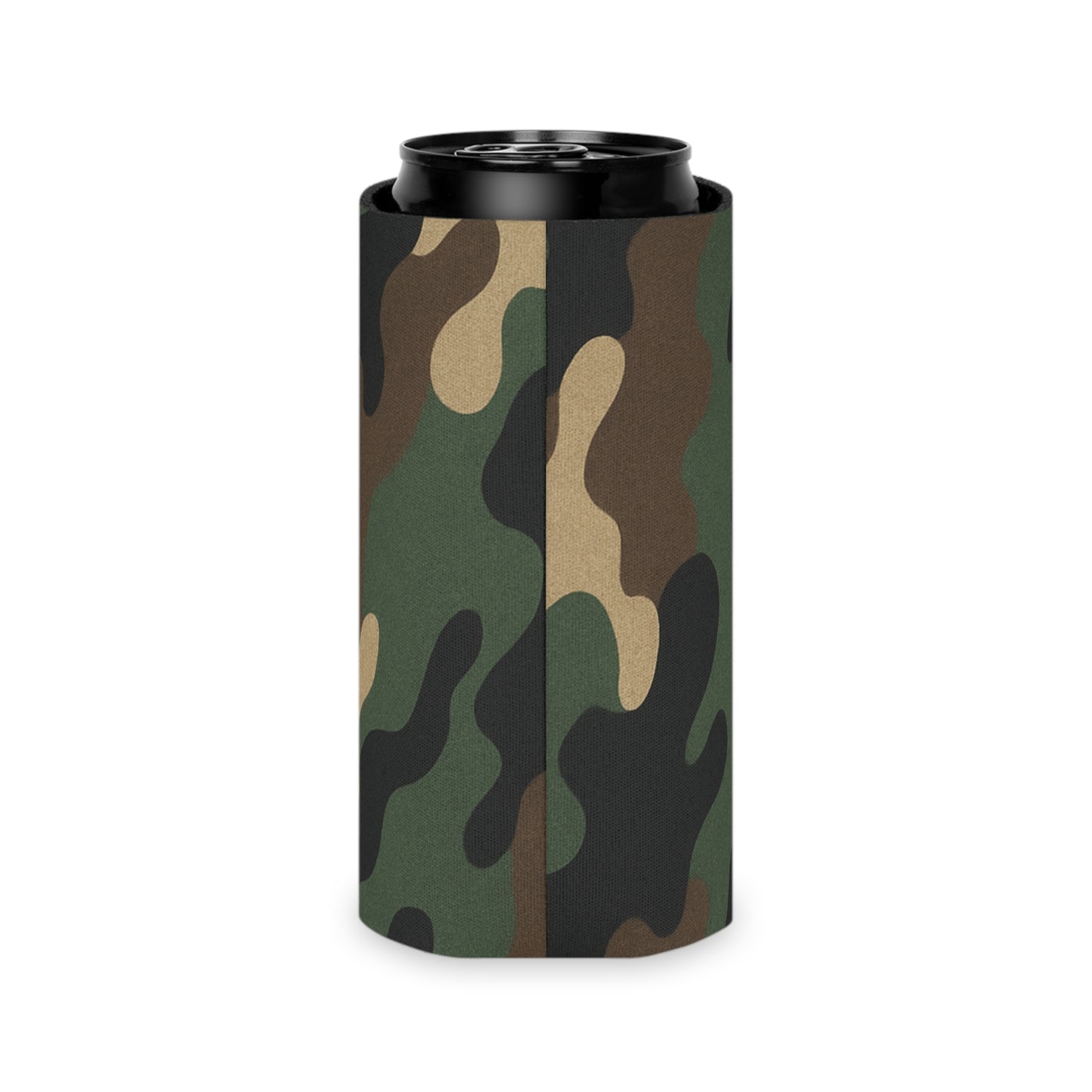 Camouflage Can Cooler – Camo Insulated Beverage Holder