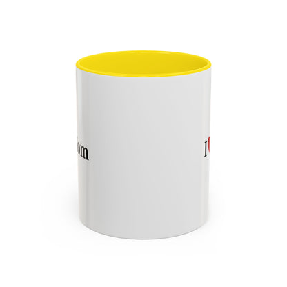I Love Mom Accent Coffee Mug - Perfect Gift for Mother's Day & Special Occasions - TRV