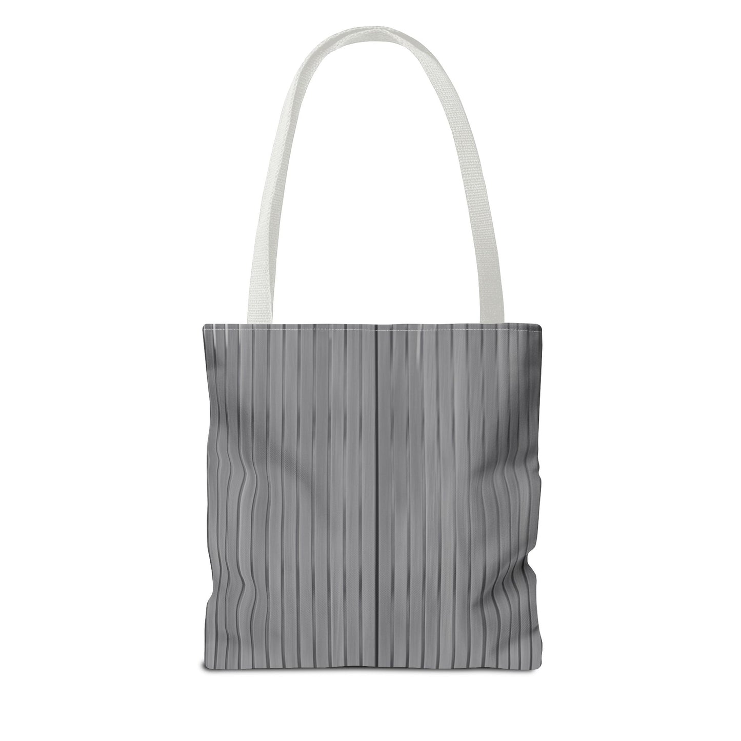 Stylish Gray Striped Tote Bag for Everyday Use - TRV