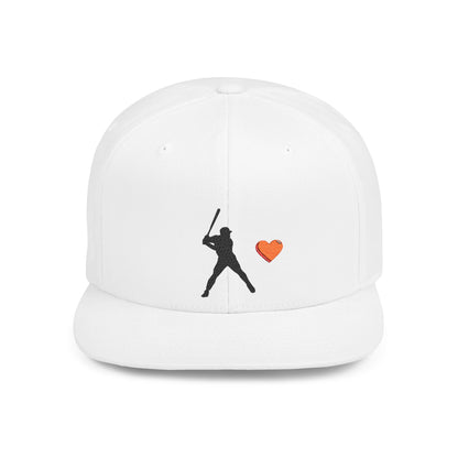 Baseball Love Snapback Hat | Gift for Sports Fans, Casual Wear, Team Spirit, Father's Day, Birthday, Outdoor Activities - TRV