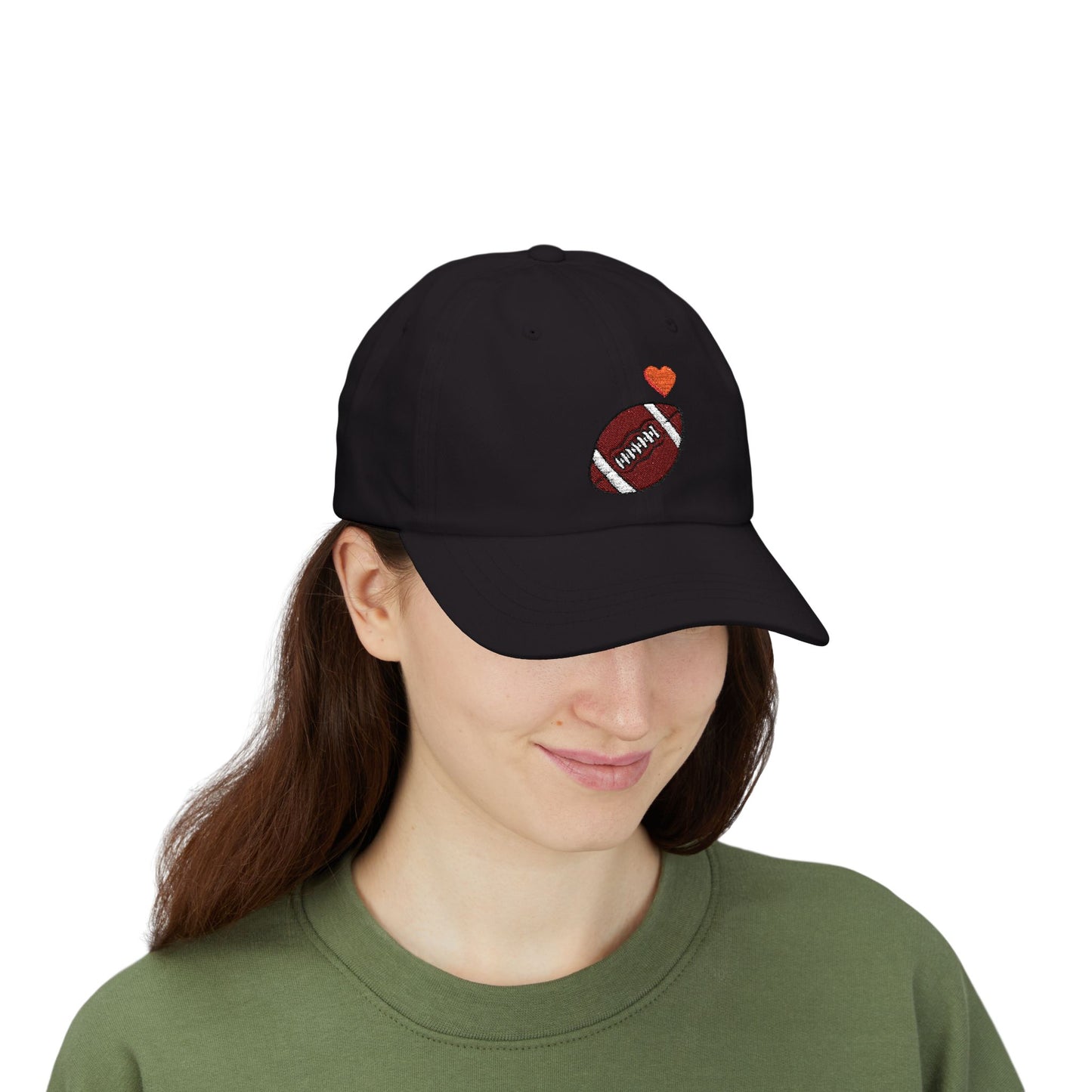 Cute Football Dad Cap, Father's Day Gift, Casual Style Hat, Sports Lover Accessory, Gift for Dad, Outdoor Activities - TRV