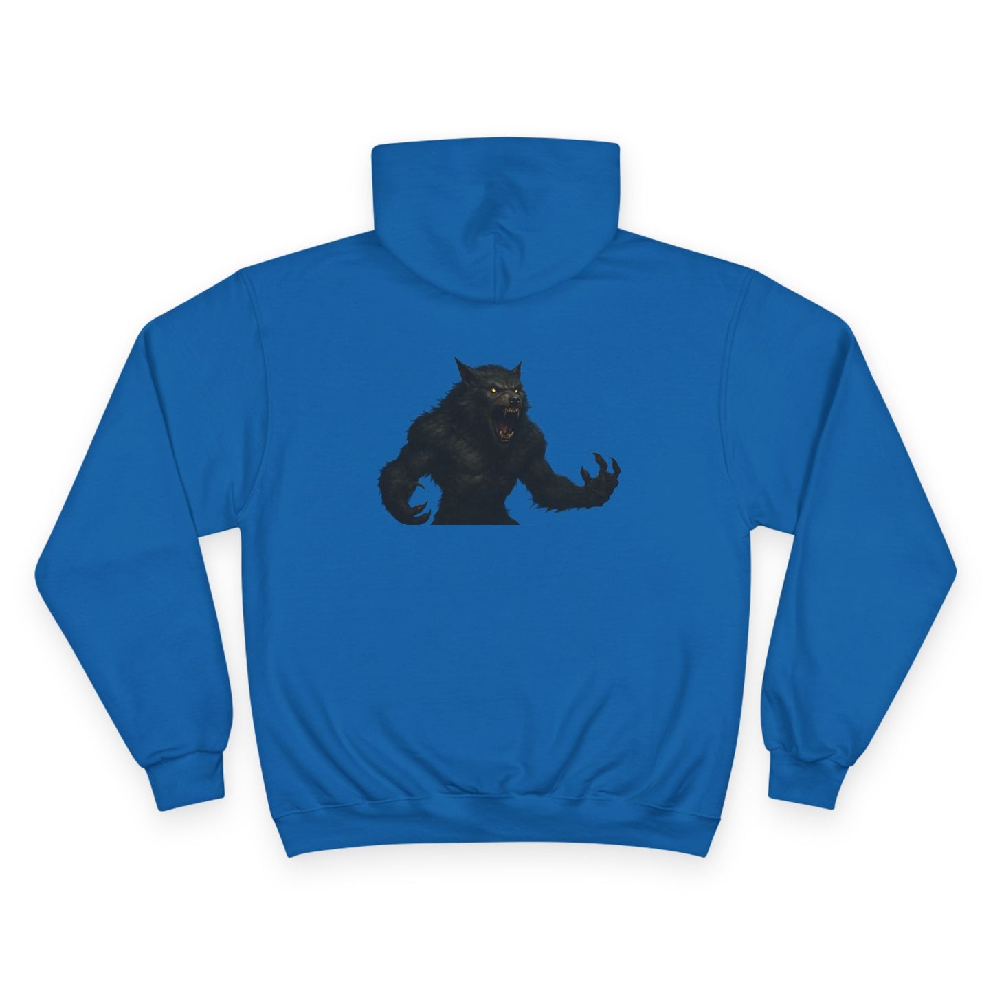 Werewolf Champion Hoodie - Edgy Graphic Sweatshirt for Gamers, Perfect for Gifts, Casual Wear, Fall Fashion, Anime Lovers