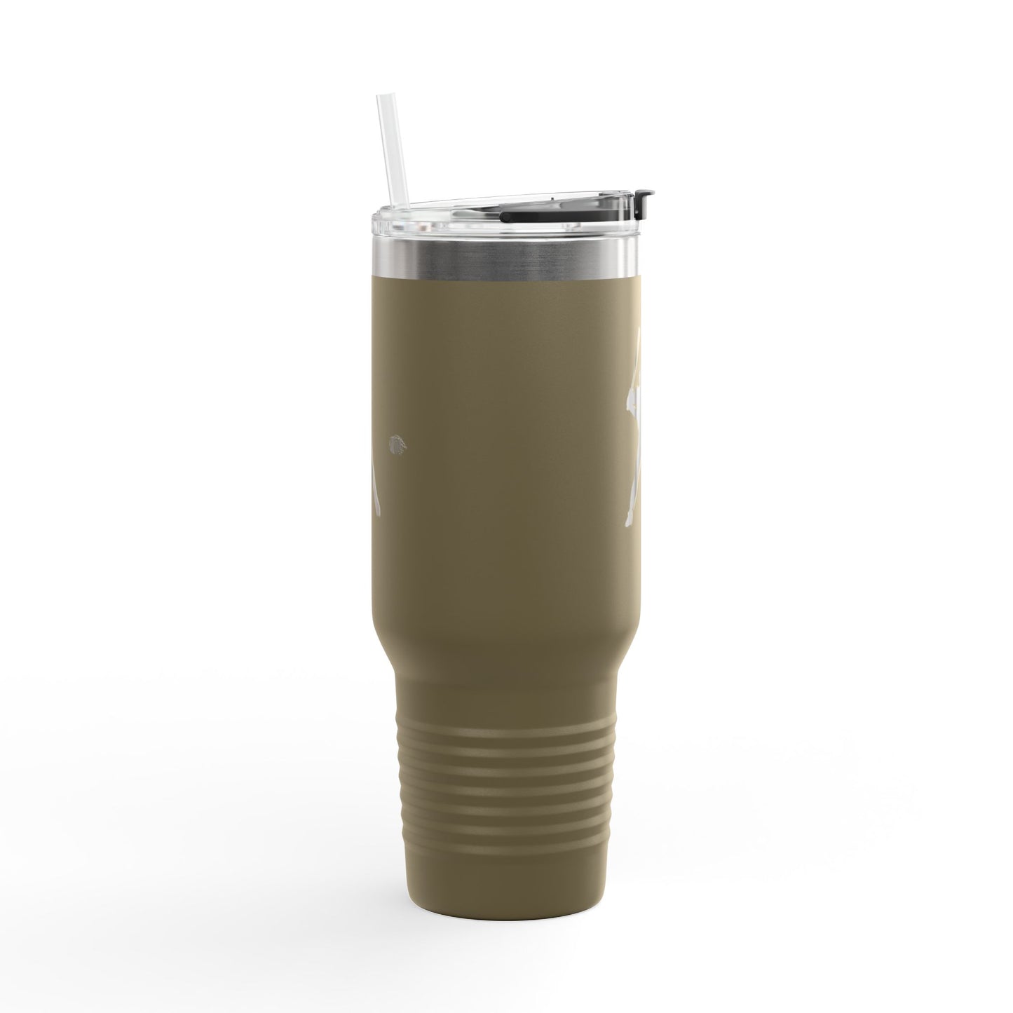 Baseball Player Silhouette 40oz Insulated Travel Mug
