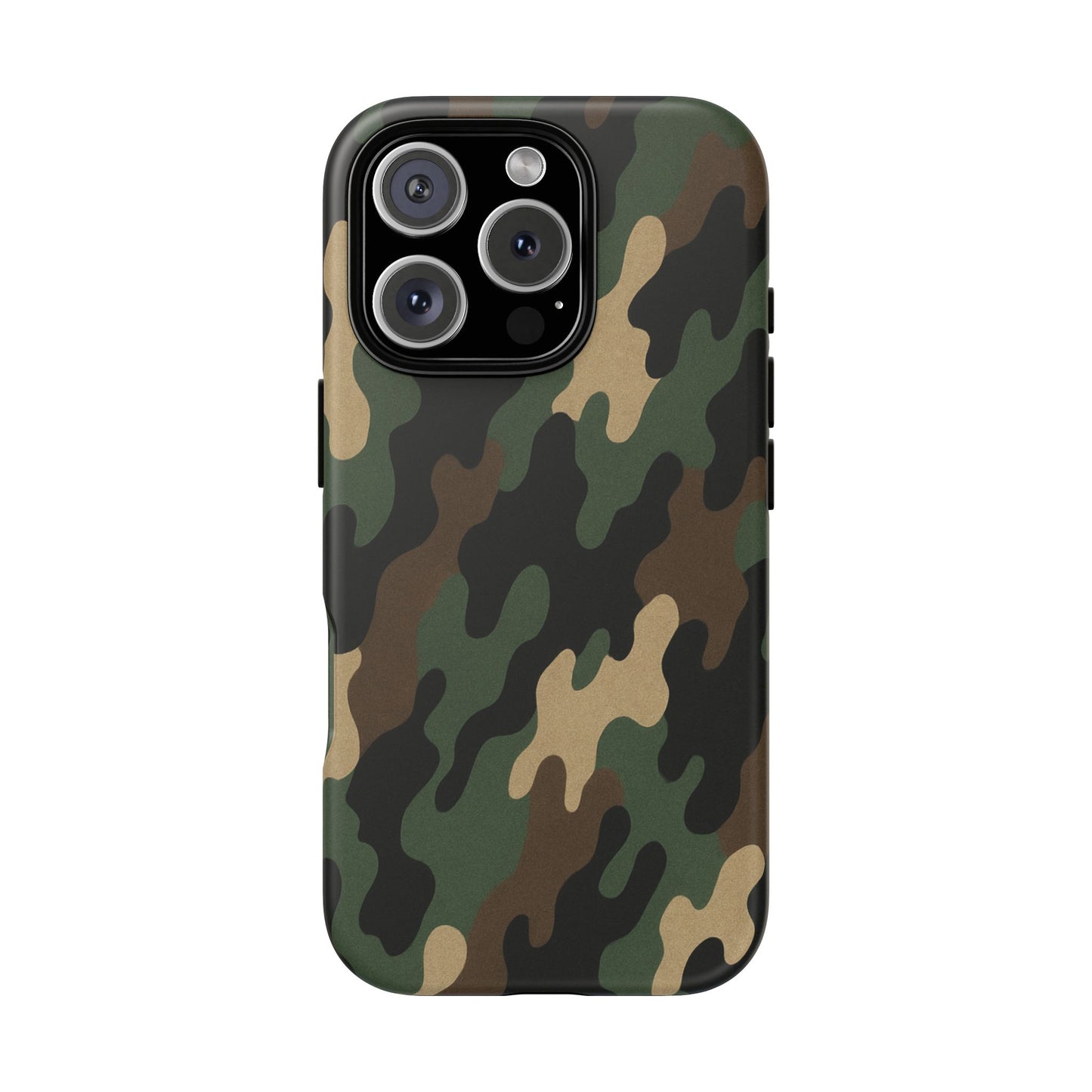 Camouflage Phone Case, Tough Cases, Military Style, Unique Phone Accessories, Gift for Him, Durable Phone Cover - TRV