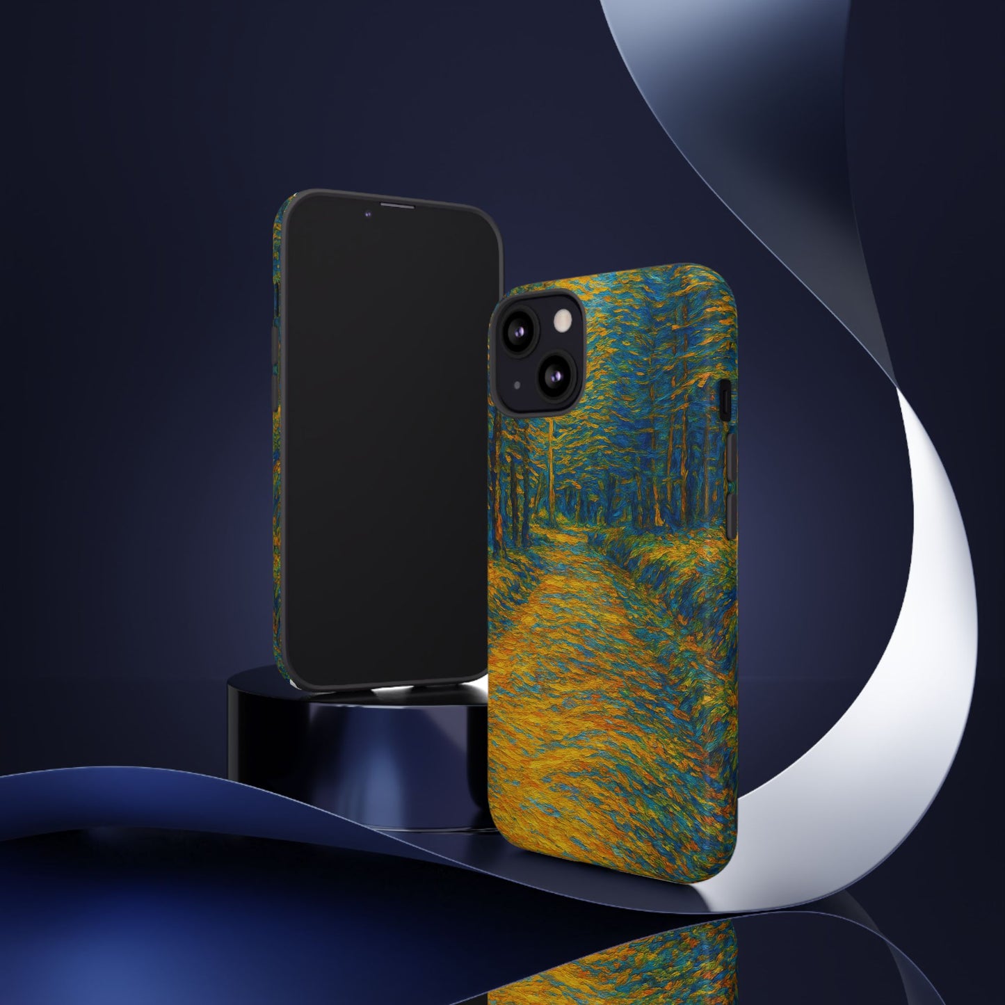 Artistic Phone Case for Nature Lovers, Tough Cases, Vibrant Design, Gift for Friends, Phone Accessories, Unique Artwork - TRV