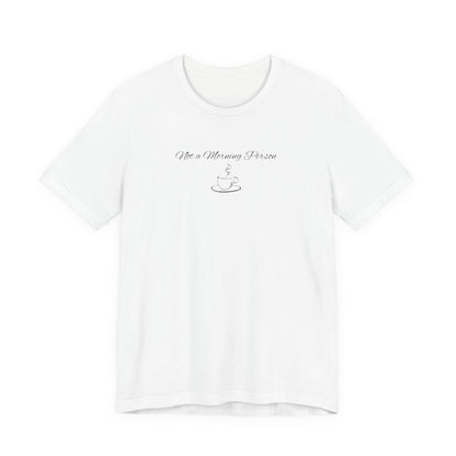 Casual Graphic Tee for Everyday Comfort, Unisex Jersey Tee with Inspirational Quote, Gift for Friends, Birthday Gift, Motivational Tee
