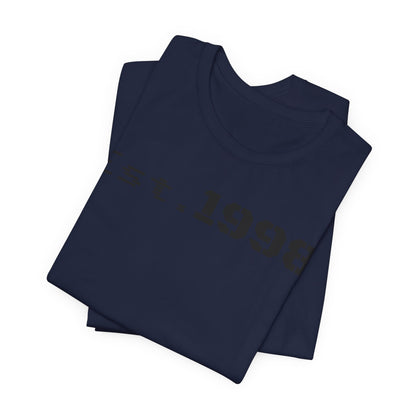 Est. 1998 Unisex Short Sleeve Tee, Vintage Style T-Shirt, Birthday Gift, Casual Wear, Retro Fashion, Unisex Apparel