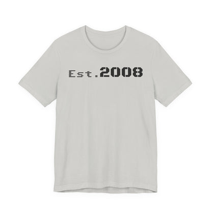 Est. 2008 Unisex Tee, Cool Vintage T-Shirt, Casual Gift, Birthday Apparel, Nostalgic Fashion