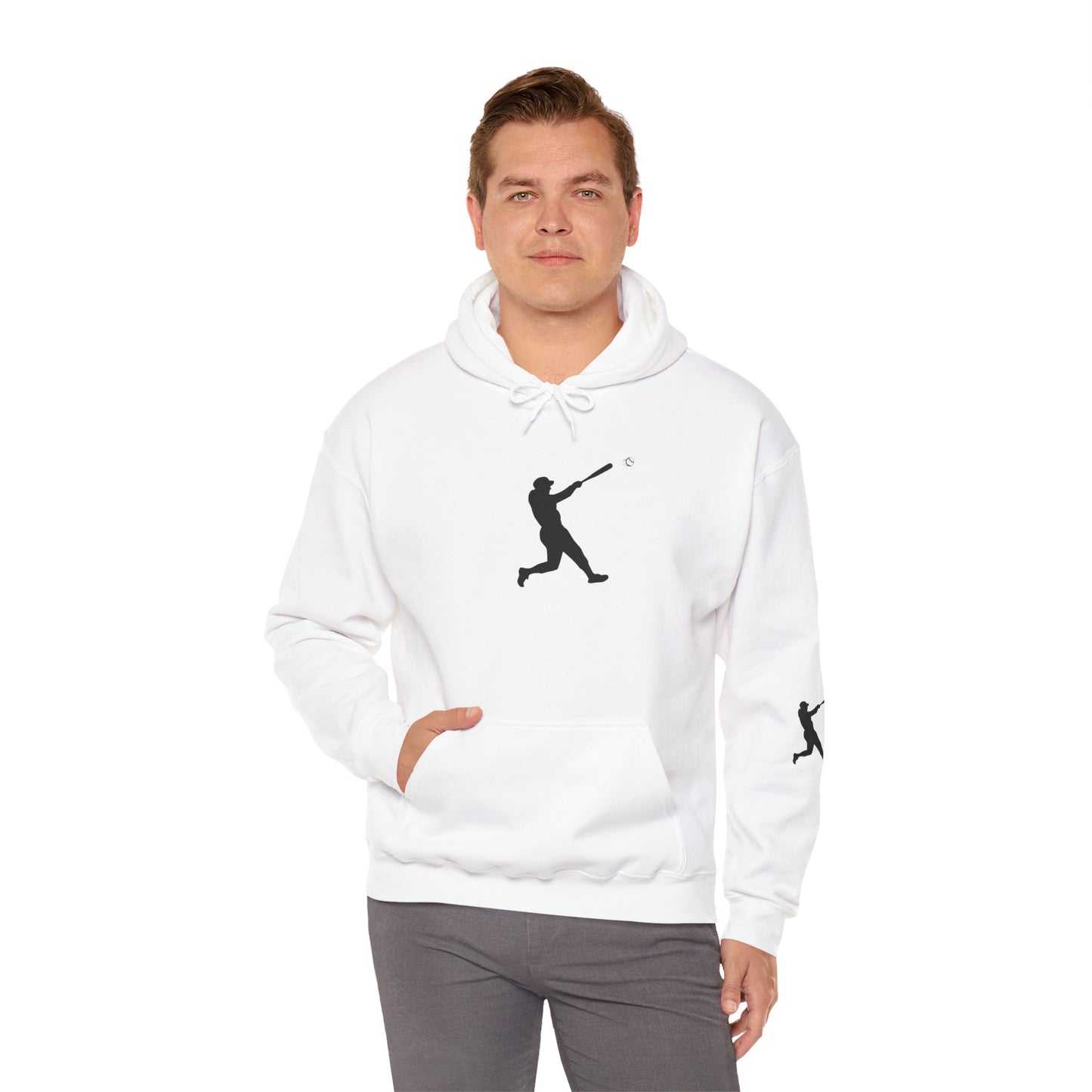 Baseball Swing Unisex Hoodie - Perfect Gift for Athletes, Sports Enthusiasts, Cozy Layer for Cool Days, Great for Team Spirit - TRV